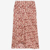 Lisanne mønstret jacquard midi-skjørt