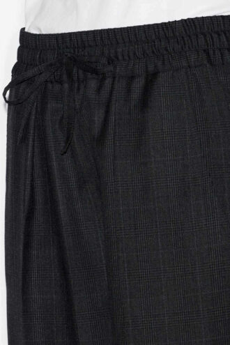 Liska Plisserte Glen Plaid ullbukser