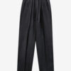 Liska Plisserte Glen Plaid ullbukser Liska Plisserte Glen Plaid ullbukser