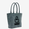 Liten Yenky Faded bomullsveske med logo Liten Yenky Faded bomullsveske med logo