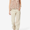 Loeva Asymmetrisk trykt muslin-top Loeva Asymmetrisk trykt muslin-top