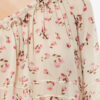 Loeva Asymmetrisk trykt muslin-top Loeva Asymmetrisk trykt muslin-top