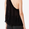 Loeva Asymmetrisk trykt muslin-top Loeva Asymmetrisk trykt muslin-top