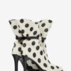 Lolya polka dot skinnankelstøvler