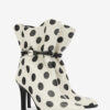 Lolya polka dot skinnankelstøvler