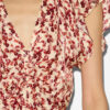 Lonea flytende mønstret jacquard-top Lonea flytende mønstret jacquard-top