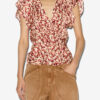 Lonea flytende mønstret jacquard-top Lonea flytende mønstret jacquard-top