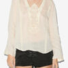 Luna brodert ramiebluse Luna brodert ramiebluse