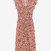Lyndsay mønstret jacquard midi-kjole Lyndsay mønstret jacquard midi-kjole