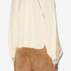 Lynne brodert bluse i gasbind Lynne brodert bluse i gasbind