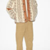Madeo Vendbar jakke i shearling-stil med trykk Madeo Vendbar jakke i shearling-stil med trykk