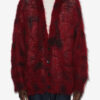 Mahel lang kid mohair-cardigan Mahel lang kid mohair-cardigan
