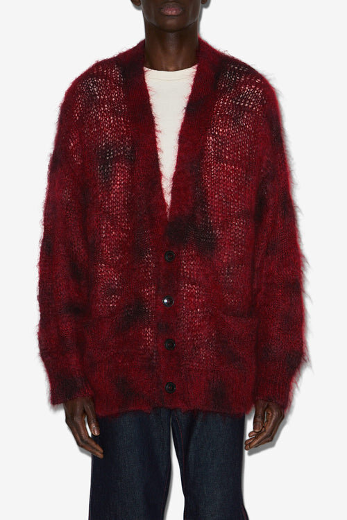 Mahel lang kid mohair-cardigan Mahel lang kid mohair-cardigan