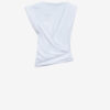Maisan Draped Short-Sleeve T-Shirt Maisan Draped Short-Sleeve T-Shirt