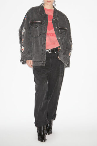 Manona brodert denimjakke