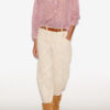 Maria-bluse i bomullsvoile med trykk Maria-bluse i bomullsvoile med trykk
