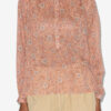 Maria-bluse i bomullsvoile med trykk Maria-bluse i bomullsvoile med trykk