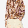 Maria-bluse i bomullsvoile med trykk Maria-bluse i bomullsvoile med trykk