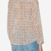 Maria-bluse i bomullsvoile med trykk Maria-bluse i bomullsvoile med trykk