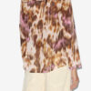 Maria-bluse i bomullsvoile med trykk Maria-bluse i bomullsvoile med trykk
