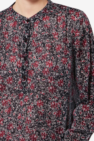 Maria Bluse i økologisk bomullsvoile Maria Bluse i økologisk bomullsvoile