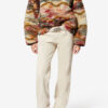 Marner fleece Cloud Print-kåpe Marner fleece Cloud Print-kåpe