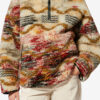 Marner fleece Cloud Print-kåpe Marner fleece Cloud Print-kåpe