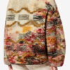 Marner fleece Cloud Print-kåpe Marner fleece Cloud Print-kåpe