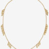 Metallisk, skinnende bladchoker