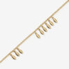 Metallisk, skinnende bladchoker
