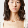 Metallisk, skinnende bladchoker