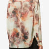 Mexika-bluse i bomullsvoile med trykk Mexika-bluse i bomullsvoile med trykk