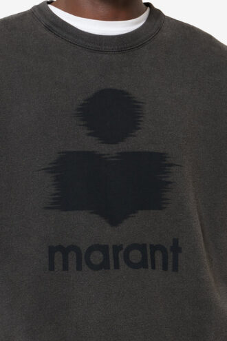 Mikoy bomullssweatshirt med logo