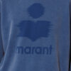 Mikoy bomullssweatshirt med logo