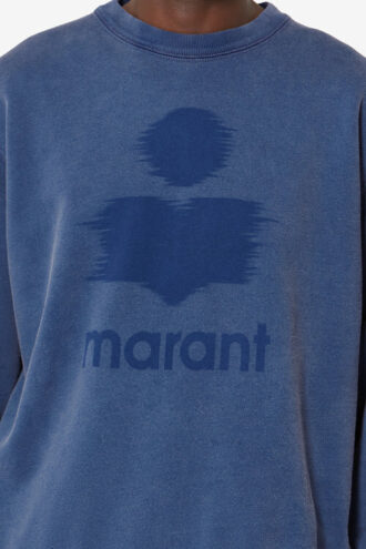 Mikoy bomullssweatshirt med logo