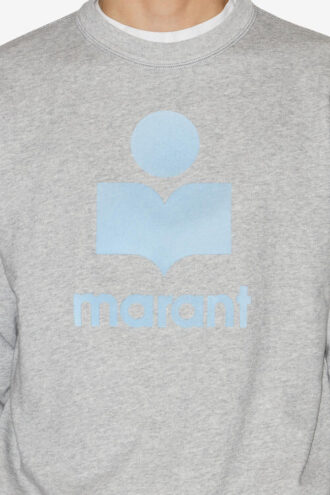 Mikoy bomullssweatshirt med logo