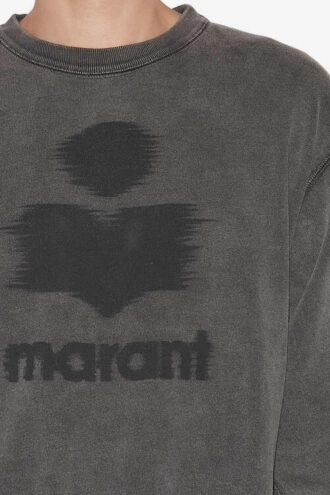 Mikoy bomullssweatshirt med logo
