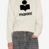 Mikoy bomullssweatshirt med logo Mikoy bomullssweatshirt med logo