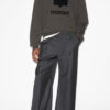 Mikoy Fleece-genser med oversized logo
