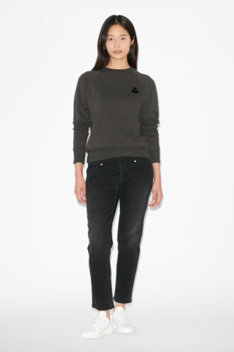 Milla bomulls-sweatshirt med logo Milla bomulls-sweatshirt med logo