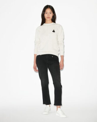Milla bomulls-sweatshirt med logo Milla bomulls-sweatshirt med logo