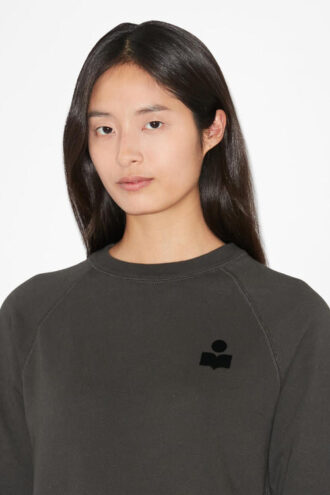 Milla bomulls-sweatshirt med logo Milla bomulls-sweatshirt med logo