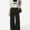 Millyny bomullssweatshirt med logo Millyny bomullssweatshirt med logo