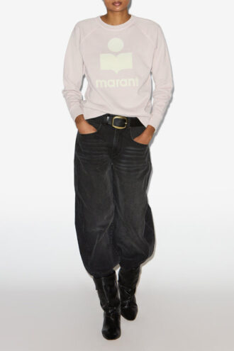 Millyny bomullssweatshirt med logo