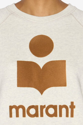 Millyny bomullssweatshirt med logo