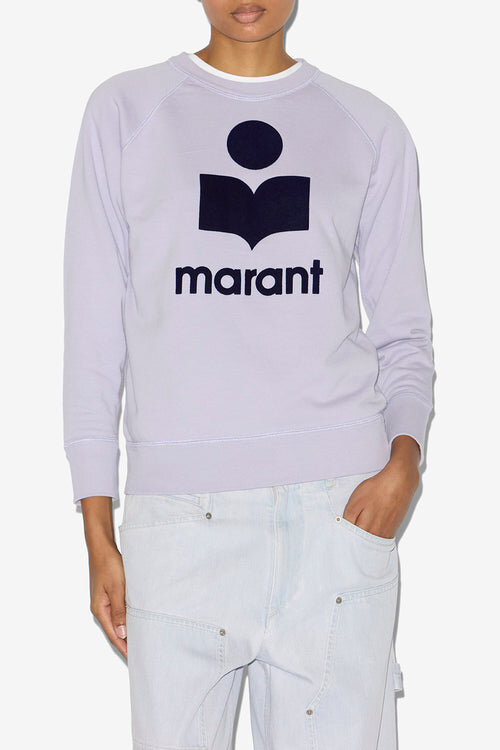 Millyny bomullssweatshirt med logo Millyny bomullssweatshirt med logo