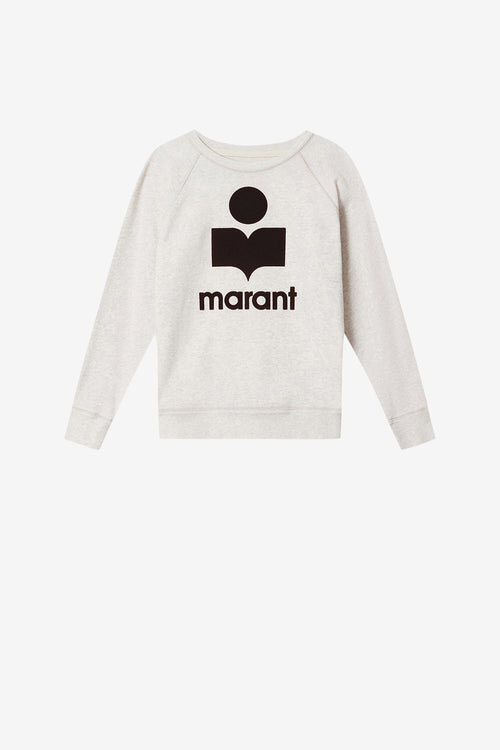 Millyny bomullssweatshirt med logo Millyny bomullssweatshirt med logo
