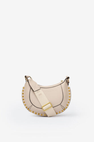 Mini Moon skulderveske i skinn