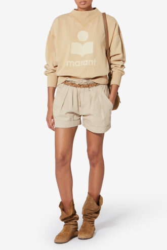 Moby bomullssweatshirt med logo