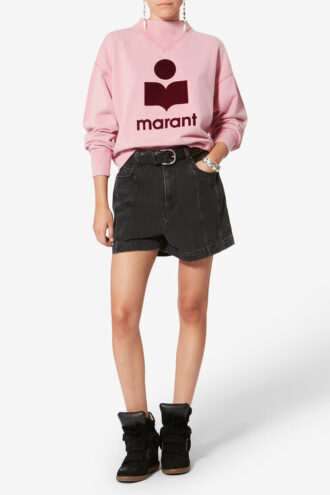 Moby bomullssweatshirt med logo